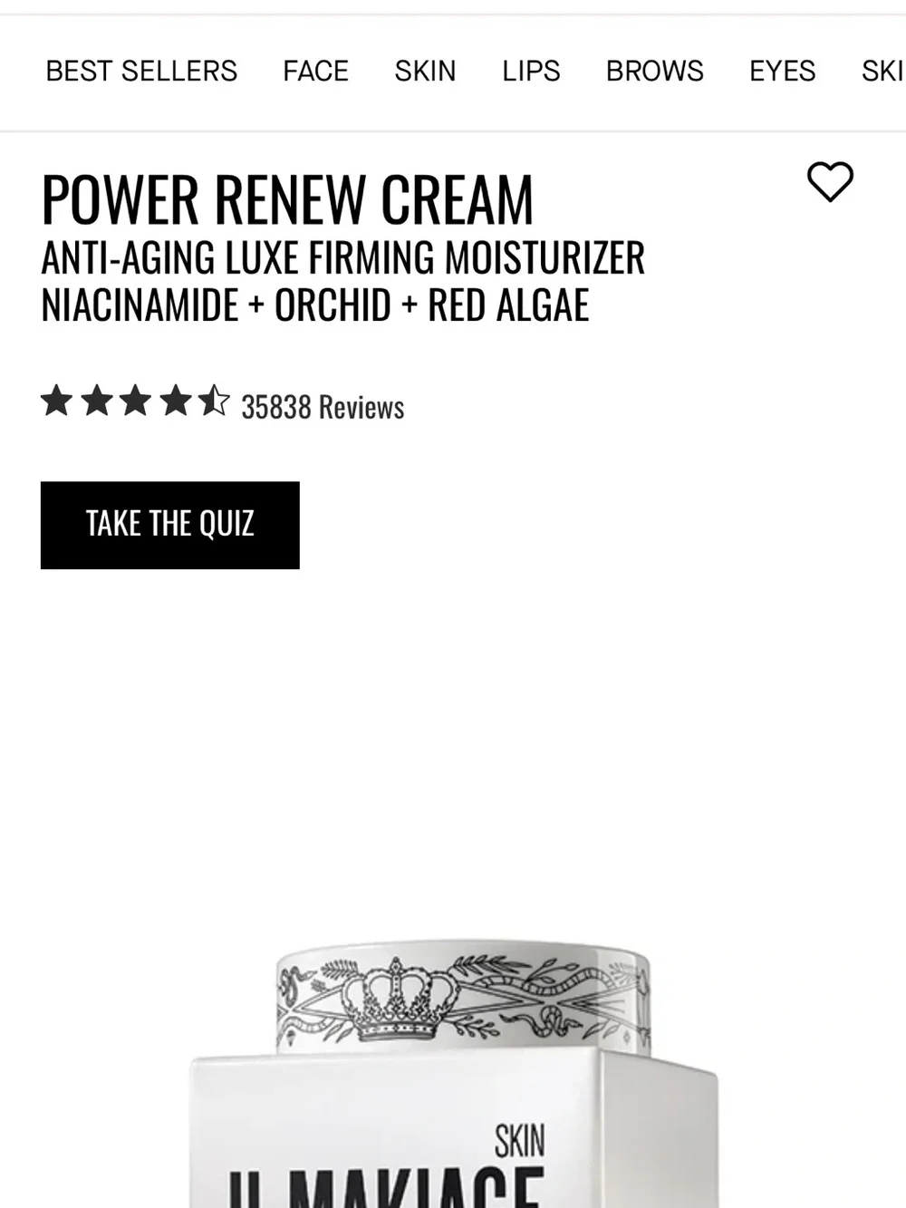 NEW IL MAKIAGE Skin Power Renew Cream